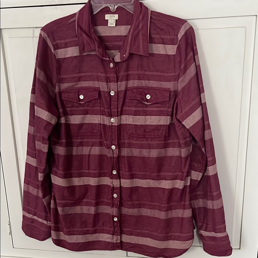 J Crew button down Large Flannel